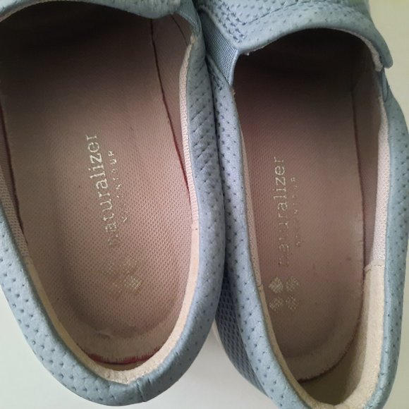 Naturalizer Marianne Leather Slip On Sneakers - Blue Sz 7.5 - Picture 7 of 15